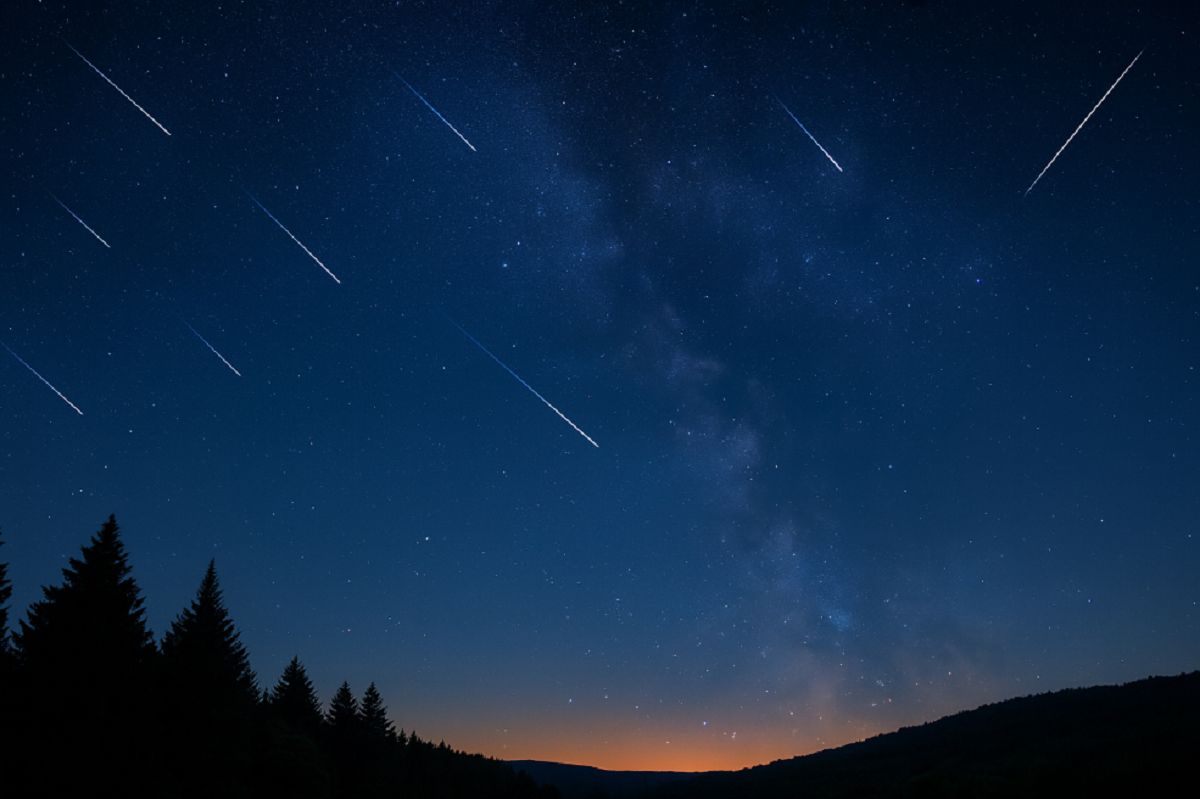 Perseiden 2025 - Sternschnuppen am Firmament
