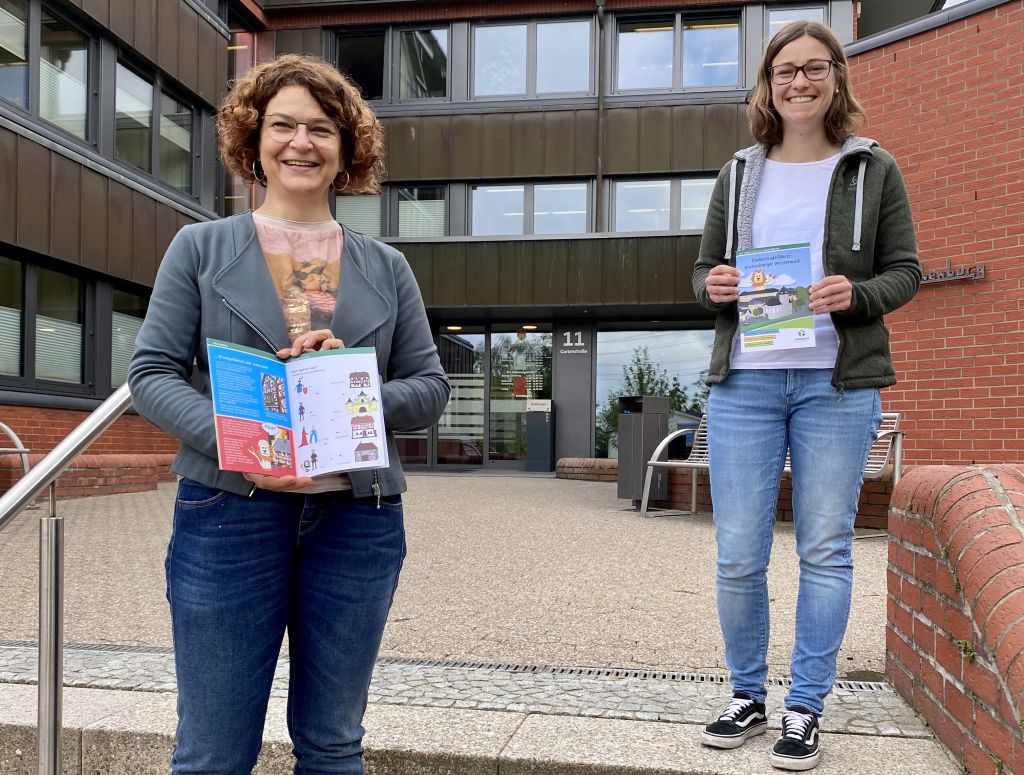 Der neue Kinderstadtfhrer wird vorgestellt. Foto: privat