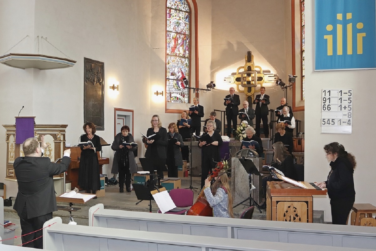 Evangelische Kantorei sucht Mitsnger fr Chorprojekt