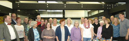 Noch zur Amtszeit des ehemaligen Ausschusses fr Kirchenmusik im Altdekanat Selters geplant, fand in Wallmerod der Konvent der ehren- und nebenamtlichen Kirchenmusikerinnen und Kirchenmusiker im evangelischen Dekanat Westerwald statt. (Foto: Veranstalter)