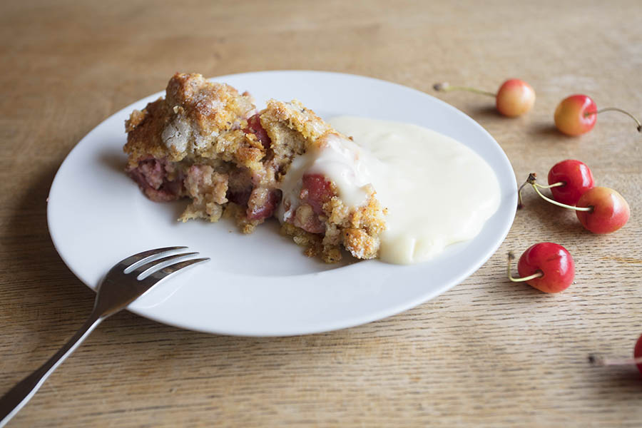 Westerwlder Rezepte: Kirschmichel  sommerliche Brotverwertung 
