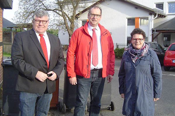 Parksituation an der KiTa Hand in Hand Oberhonnefeld