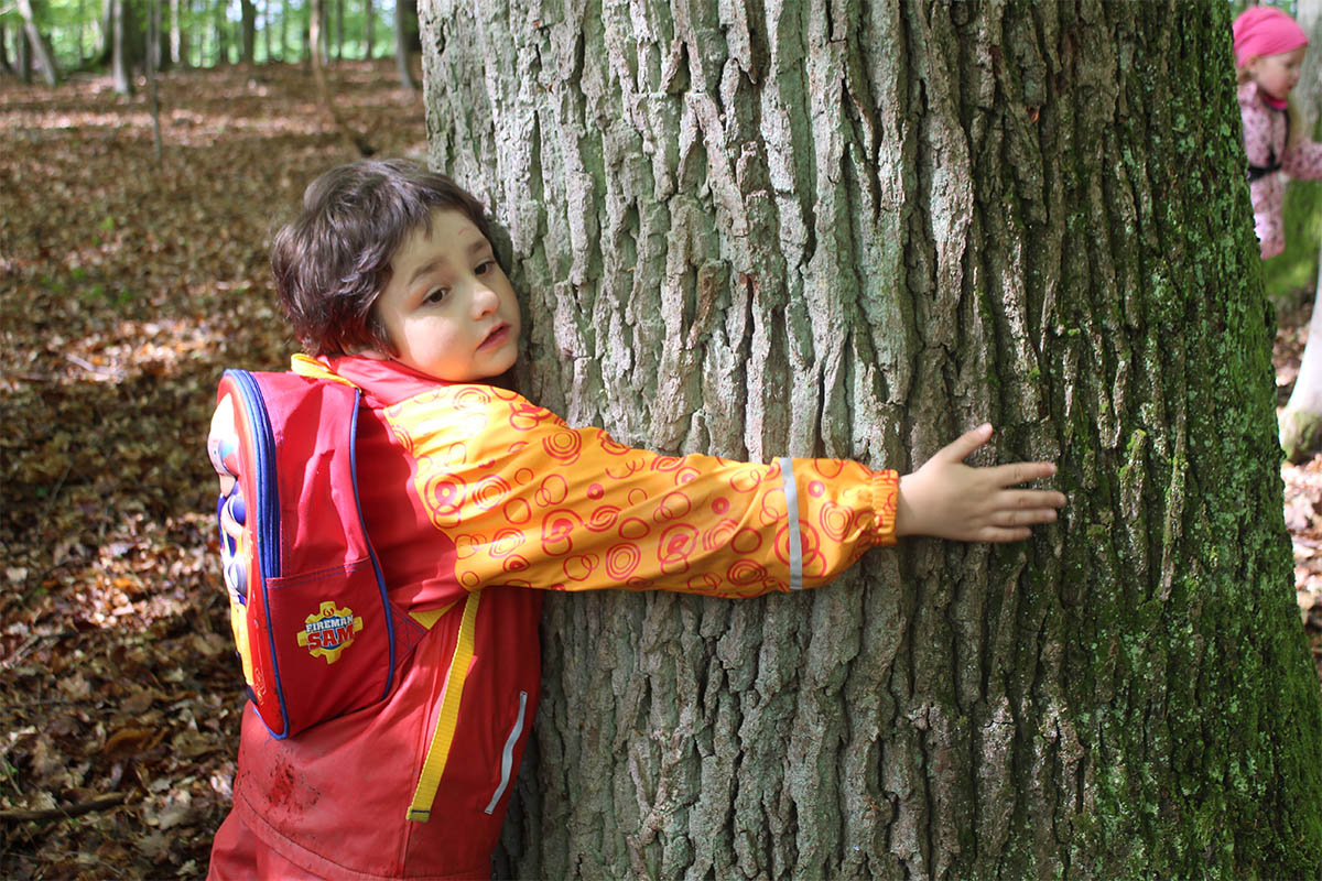 Naturerfahrung der Kindertagessttte Auenwiese Raubach