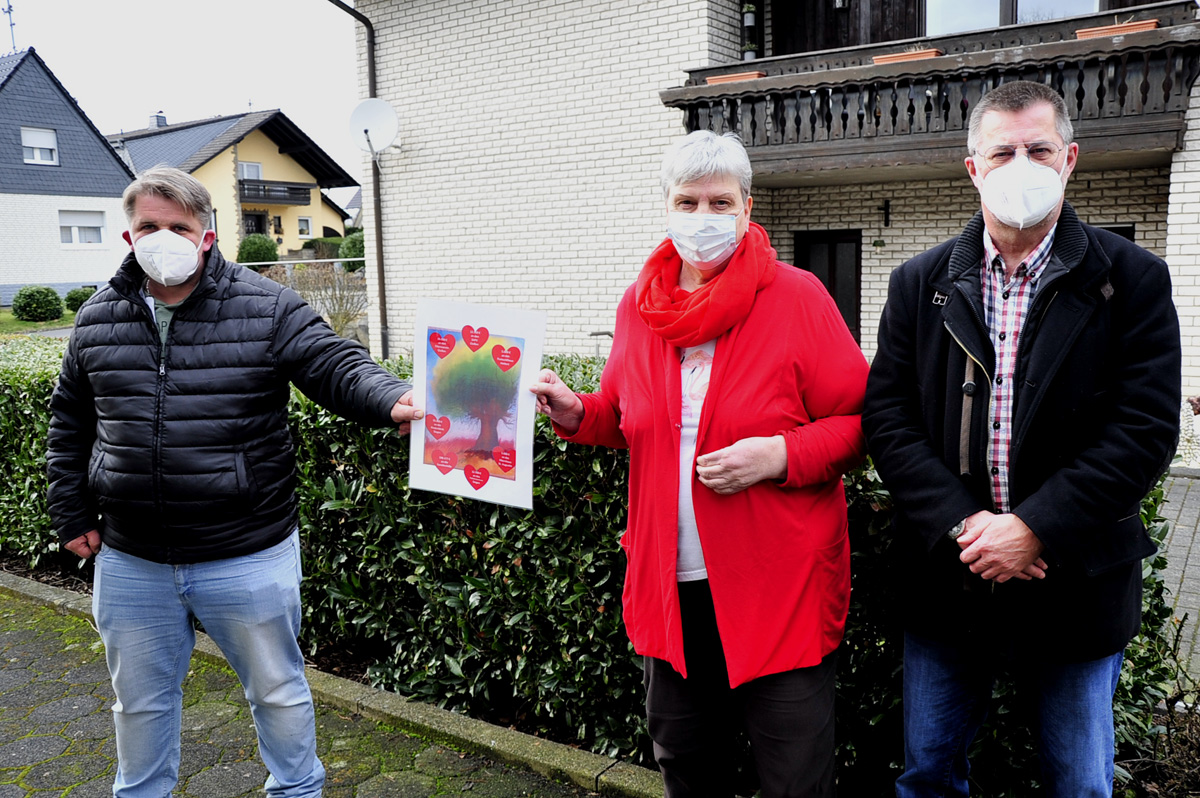 v. li. Andreas Kurth, Jutta Fischer und Ulrich Fischer (Foto: kk)