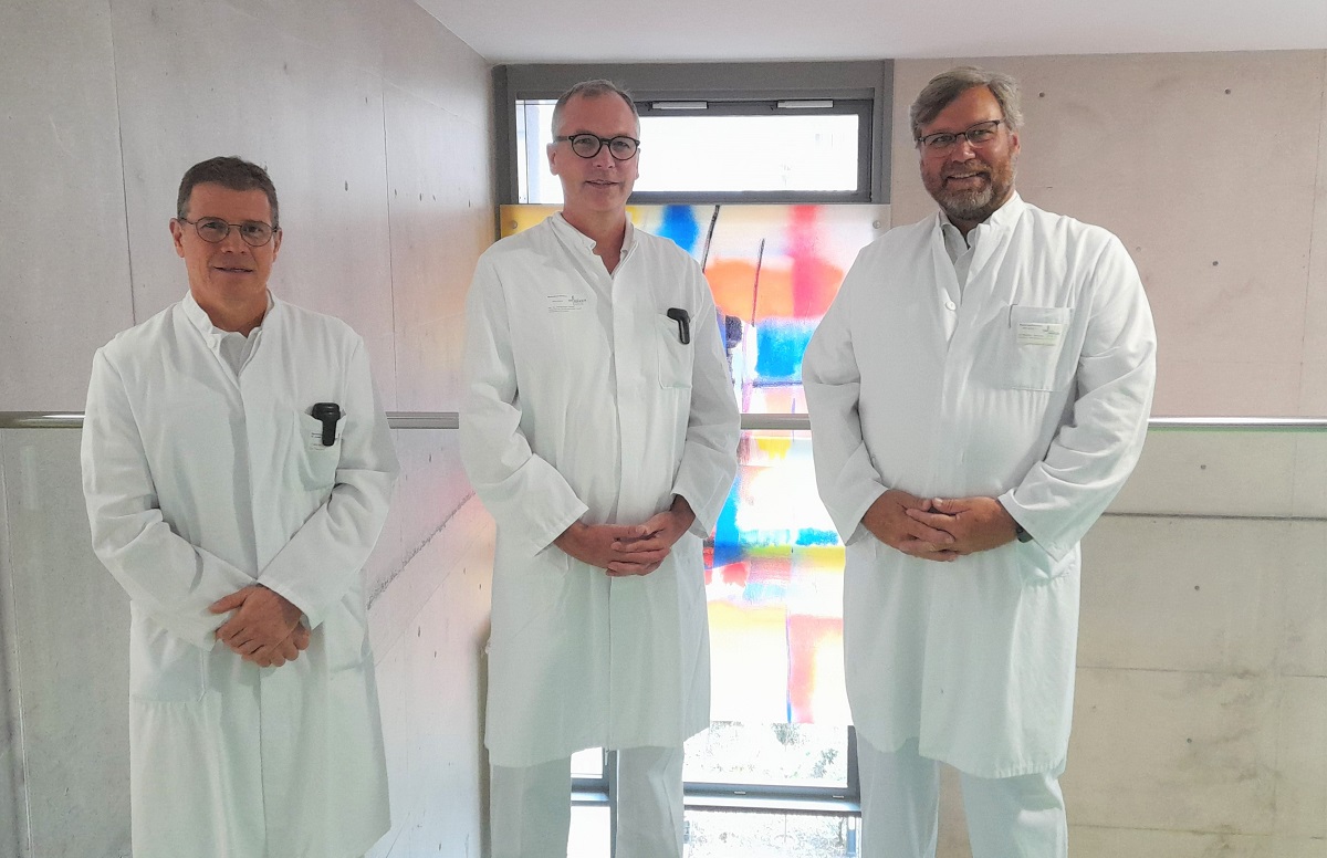 Freuen sich auf ihre Arbeit im neuen MSZ (v.l.): Dr. Taubert, PD Dr. Wlfl und Dr. Richter. (Foto: privat)