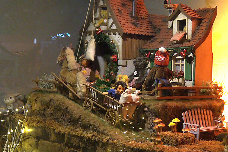 Die kleinen schmucken Htten des Kinder-Weihnachtsdorfes werden auch dieses Jahr zu sehen sein. Archivfoto: Wolfgang Tischler