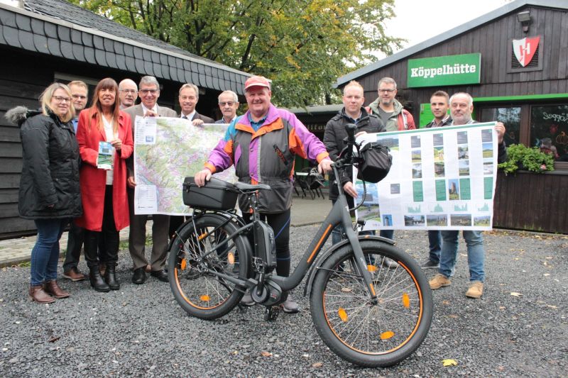 Neue Radkarte Fahrradfahren rund um den Kppel 