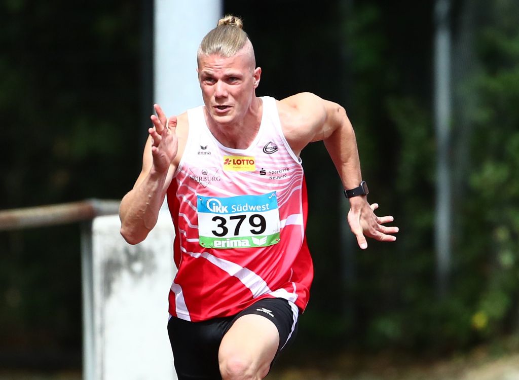 Lennert Kolberg erreichte mit Hausrekord von 10,92 Sekunden das 100-Meter-Finale in Wetzlar. Foto: privat