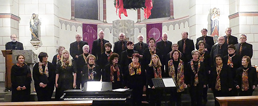 Einstimmung auf das Weihnachtsfest mit Konzert in Gebhardshain. Foto: Chor