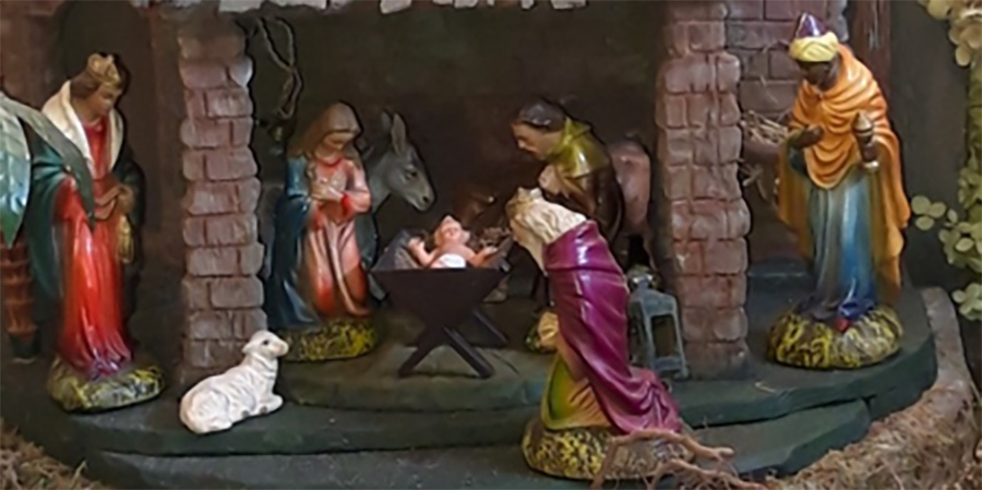Die Jesufamilie wird auf vielfache Weise dargestellt. (Foto: Abtei Marienstatt)