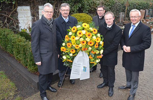 Von links: Achim Hallerbach, Jan Einig, Uwe Runkel, Josef Zolk und Andreas Harner. Foto: Kreisverwaltung