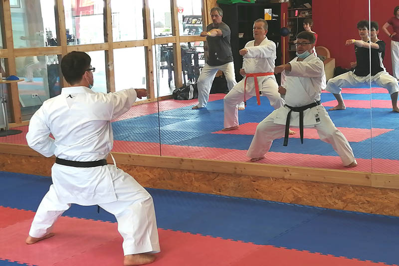 Karate Landestrainer Gutzmer beim KSC Puderbach