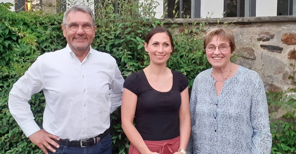 Der neue geschftsfhrende Vorstand (von links): Gerd Meurer, Kathrin Kienle, Heidi Ramb (Foto: DKSB e.V. Hhr-Grenzhausen)