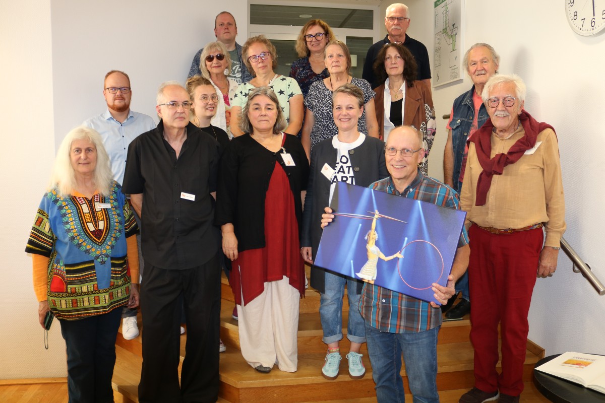 Beim "Best of" des Kunstforums prsentieren 17 Knstler ihre Bilder, Fotografien und Skulpturen. (Foto: VG Kirchen/K. Hinkel)
