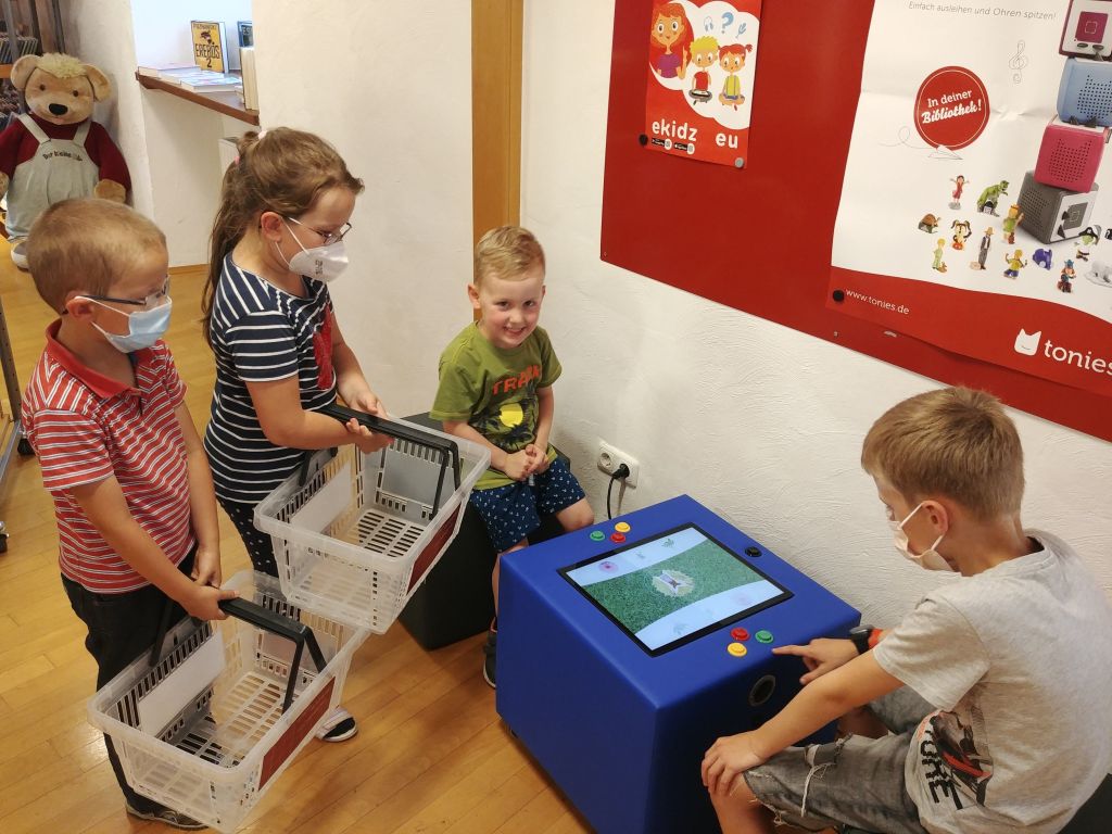 Neue Attraktion in der Kinderbibliothek der Stadtbcherei Hachenburg