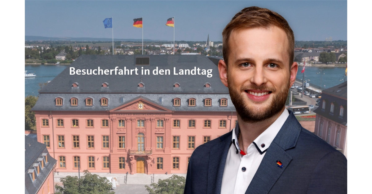 Matthias Reuber ldt erneut zur Besucherfahrt in den Landtag nach Mainz ein