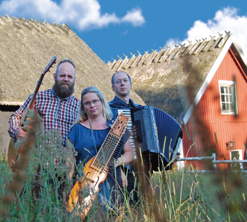 Das Trio Larsson/Mayer sorgt beim Schwedischen Abend fr die nordische Folkmusik. Foto: larsson_mayr