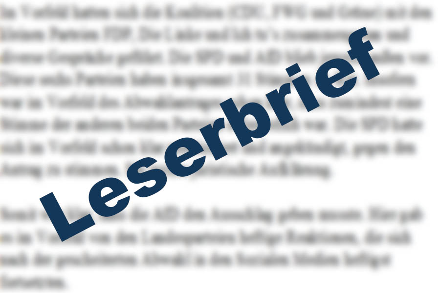 Leserbrief zu Corona-Fllen in Hamm: Was nun, Herr Henrich?