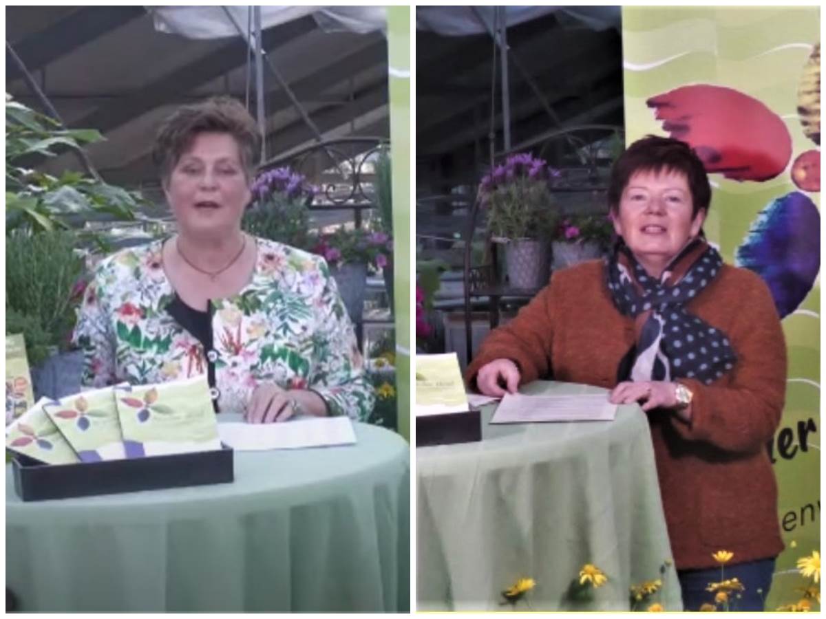 Von links: Vorsitzende Gerlinde Eschemann und ihre Stellvertreterin Renate Nadrowitz. (Screenshots Lea Schlechtriemen) 
