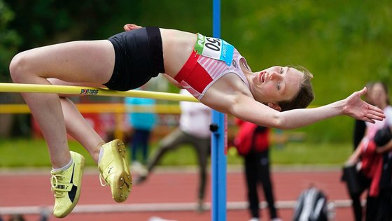 Leonie Bckmann erreichte in Darmstadt die Norm fr die Mehrkampf-DM. (Foto: Wolfgang Birkenstock)