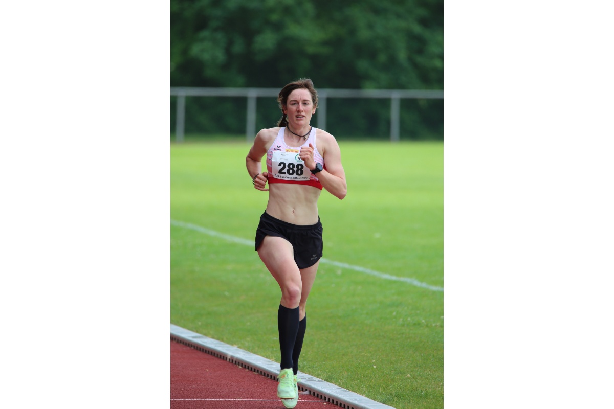 Anna-Lena Theisen stellte einen neuen LG-Rekord ber zehn Kilometer auf. (Foto: Ingo Montermann)