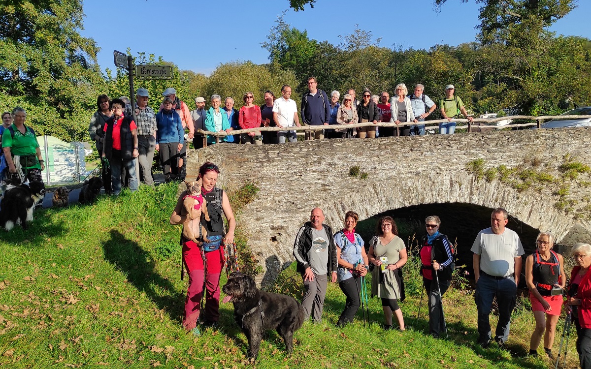 Start an der Nisterbrcke in Limbach (Fotoquelle: Kultur- und Verkehrsverein Limbach)