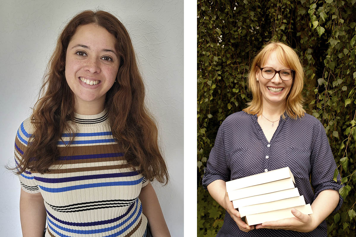 Julianna Grohe (links) und Roukeiya Peters. Fotos: Veranstalter