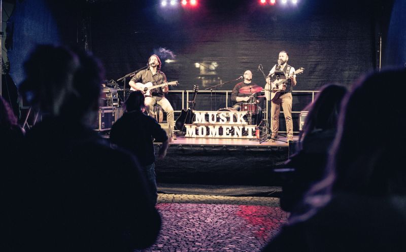 Musikmoment als Trio. Foto: Veranstalter