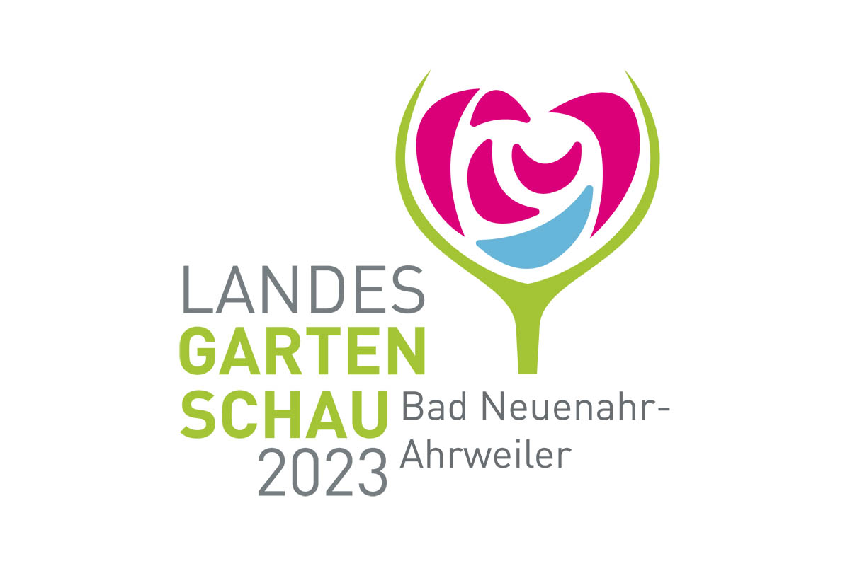 Das neue Logo der Landesgartenschau 2023. Bildquelle: Landesgartenschau gGmbH