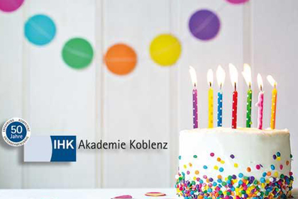 Jubilumsveranstaltung der IHK Akademie in Betzdorf