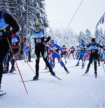 Das Foto zeigt Andr Schmidt mit der Startnummer 89 kurz nach dem Start. Foto: Verein