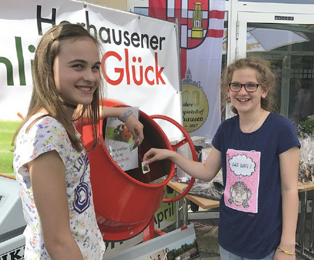 Am 12. Mai findet die Verlosung der FrhlingsGlck-Losaktion anlsslich des Horhausener Blumenmarktes statt. (Foto: C. Leicher)