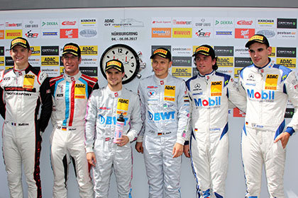 Luca Stolz: Pole Position und Platz 3 auf dem Nrburgring