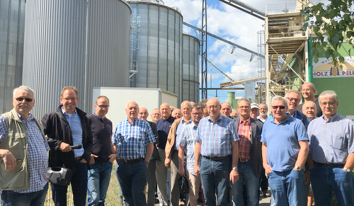 Die Evangelische Mnnerarbeit des Kirchenkreises Altenkirchen war zu Gast bei Mann Naturenergie in Langenbach bei Kirburg. (Foto: Veranstalter)