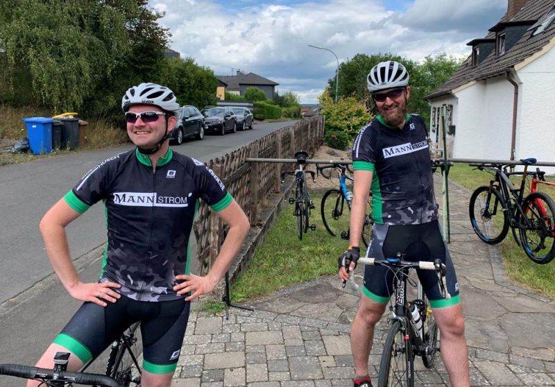 Radsportler der MANNschaft. Foto: privat