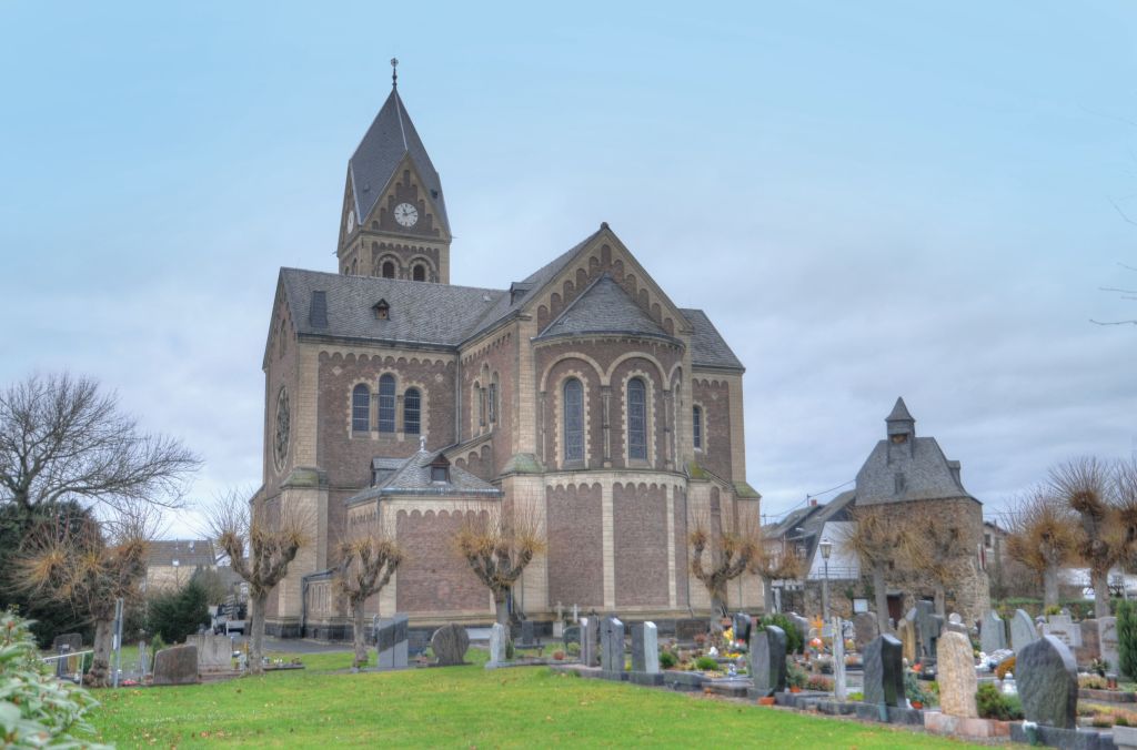 St. Martin Pfarrkirche Engers. Foto: Thomas F. Mller