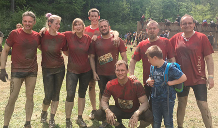 Daadener Ju-Jutsu Verein startete beim "Tough Mudder" in Arnsberg