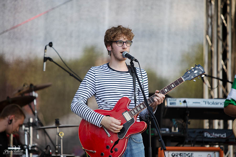 Max Glatzel beim letztjhrigen Deichstadtfest. Archivfoto: Eckhard Schwabe
