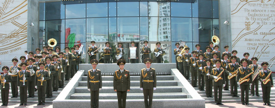 Experten sagen, das Minsker Orchester gehre zu den zehn besten Militrorchestern weltweit. (Foto: Reprsentationsorchester der Armee aus Weirussland/Minsk)