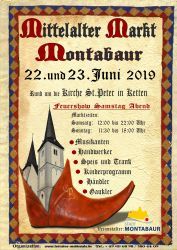 Mittelaltermarkt mit verkaufsoffenem Sonntag in Montabaur