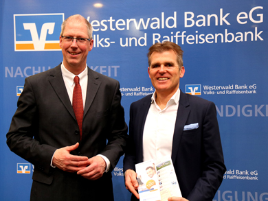 Vorstandssprecher Wilhelm Hser (links) und Dr. Michael A. Peschke. Foto: WW-Bank