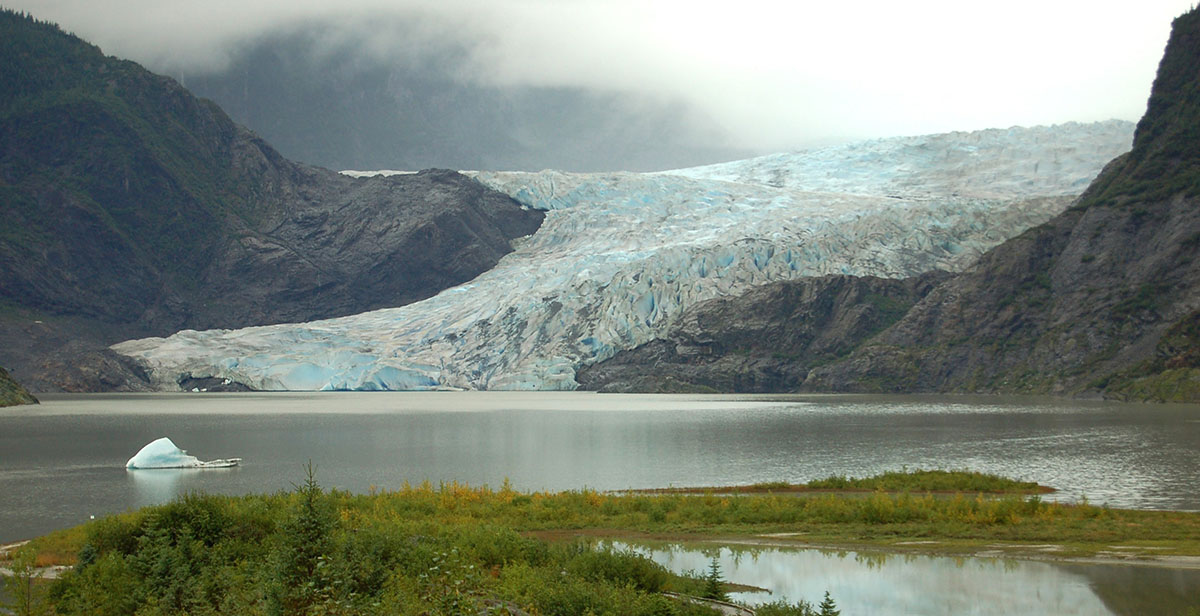 Gletscher demonstrieren sehr eindrcklich den Klimawandel. (Foto: Matt Artz/Monrepos)