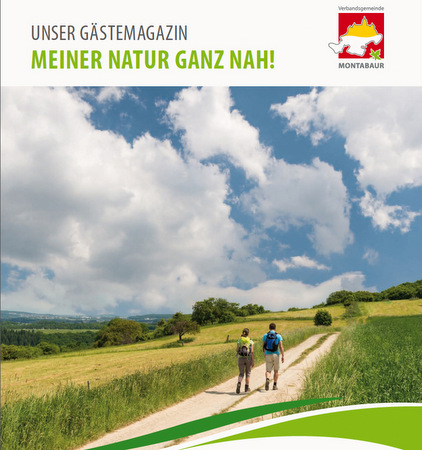 Das neue Gstemagazin Meiner Natur ganz nah ist ab sofort verfgbar. (Foto: Verbandsgemeinde Montabaur) 