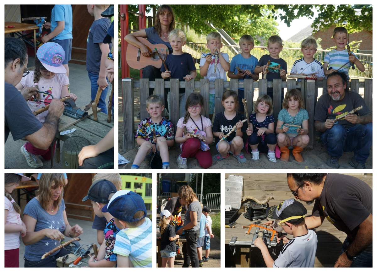 Das Sommerprojekt der Vorschulkinder der Kita St. Elisabeth aus Birken-Honigsessen begeisterte die Kids, samt Eltern und Erzieherinnen. (Fotos: Kita)