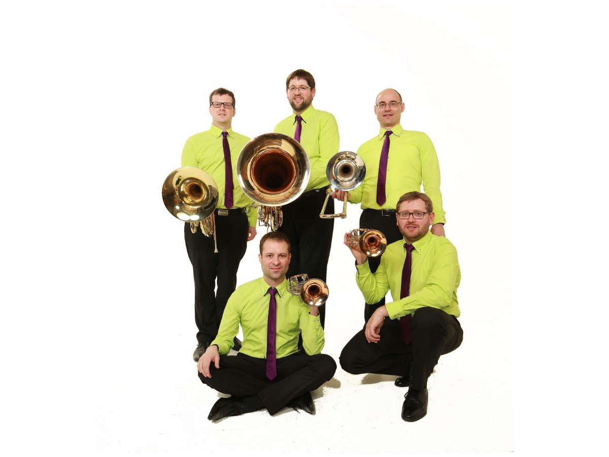 Konzert am 7. November mit Blechblserquintett emBRASSment
