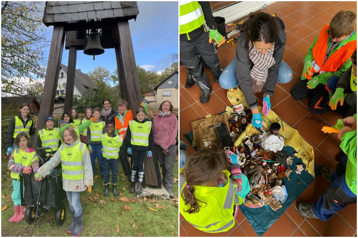 Brgerprojekt "Mll sammeln in der Gemeinde Steimel" mit Umwelttag gestartet