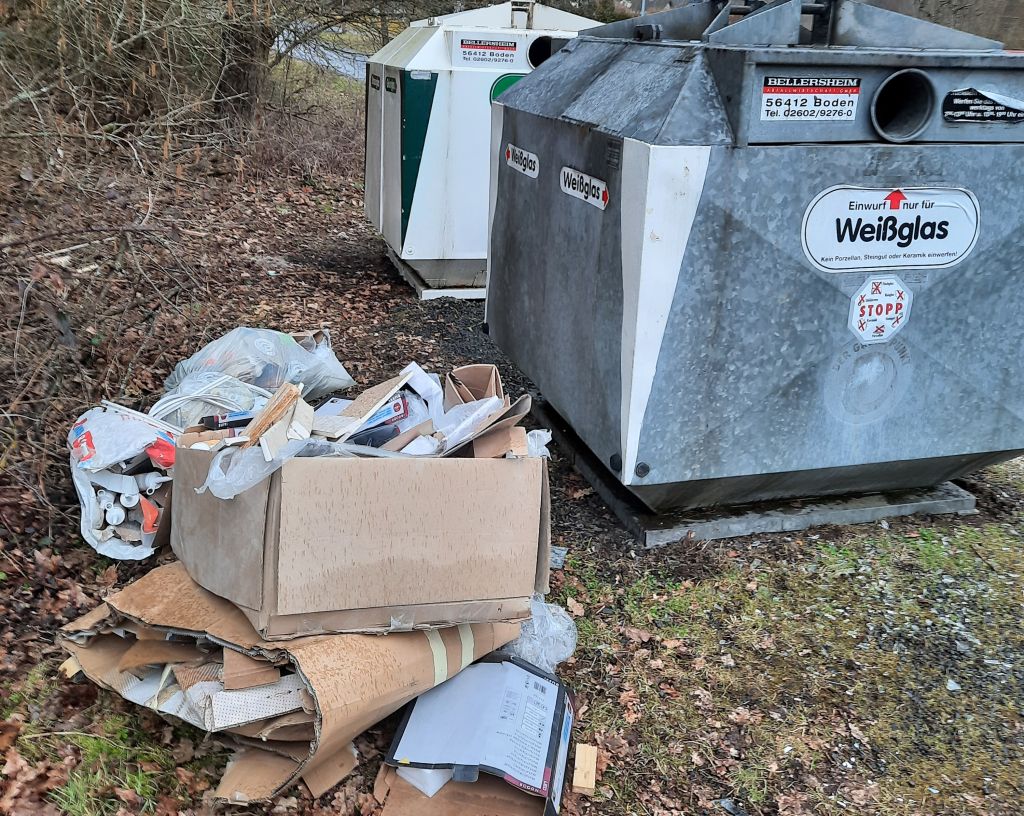 Illegale Abfallentsorgung im Westerwaldkreis. Foto: Pressestelle der Kreisverwaltung