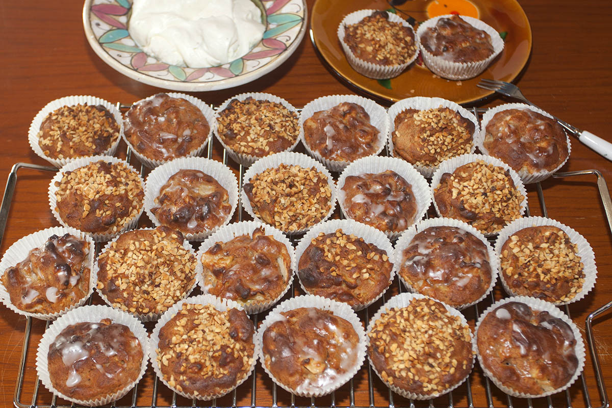 Westerwälder Rezepte: Apfel-Haselnuss-Muffins