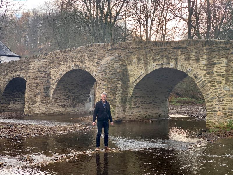 Rettungsarbeiten an der Marienstatter Nisterbrcke sind abgeschlossen