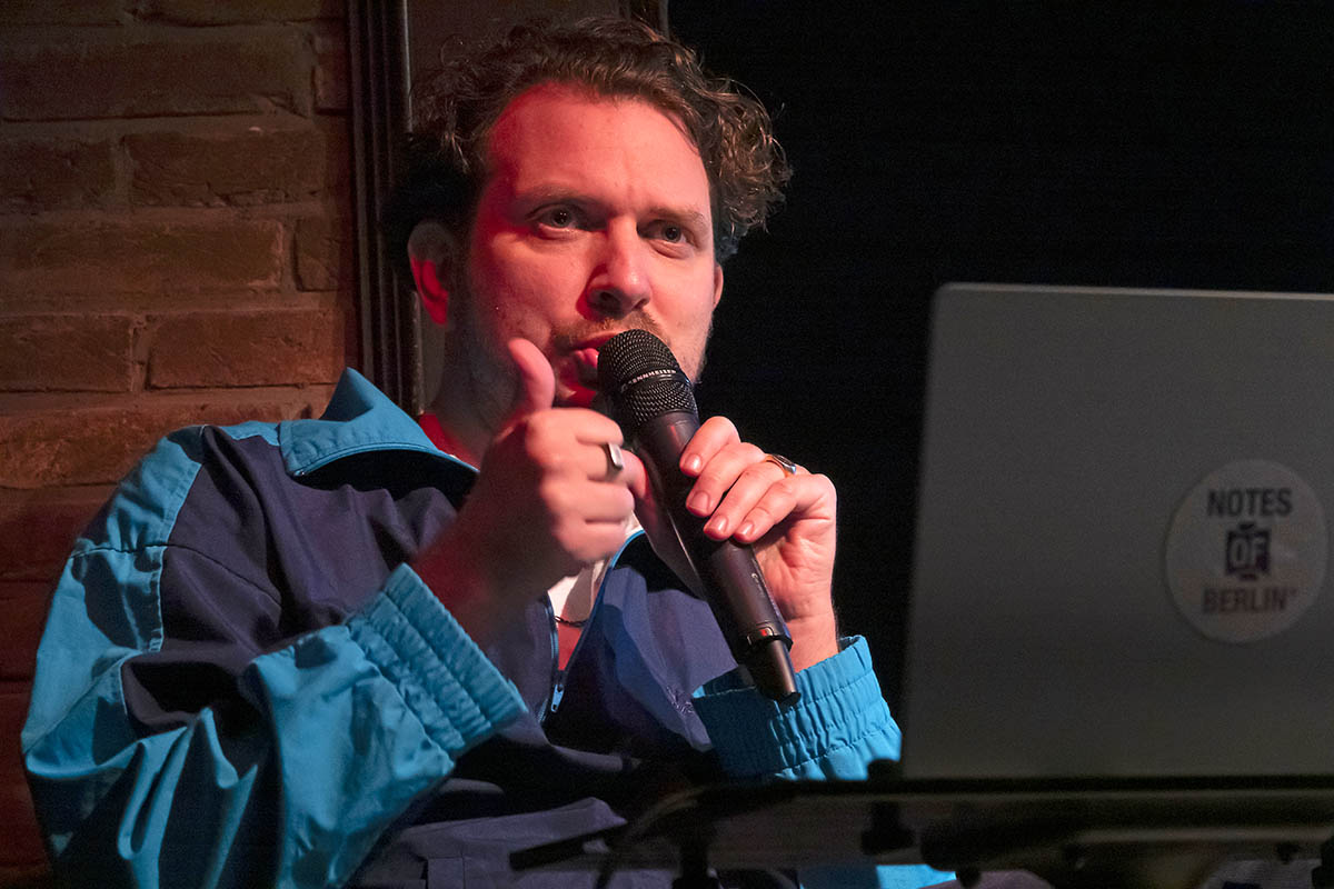 Kult-Blogger Joab Nist. Foto: Wolfgang Tischler